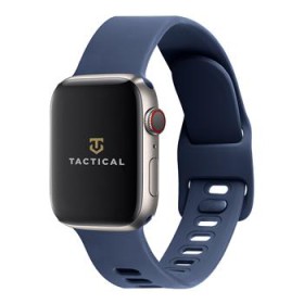 Silikónový remienok Tactical 795 Clasic pre Apple Watch 1/2/3/4/5/6/7/SE 42/44/45mm, modrá