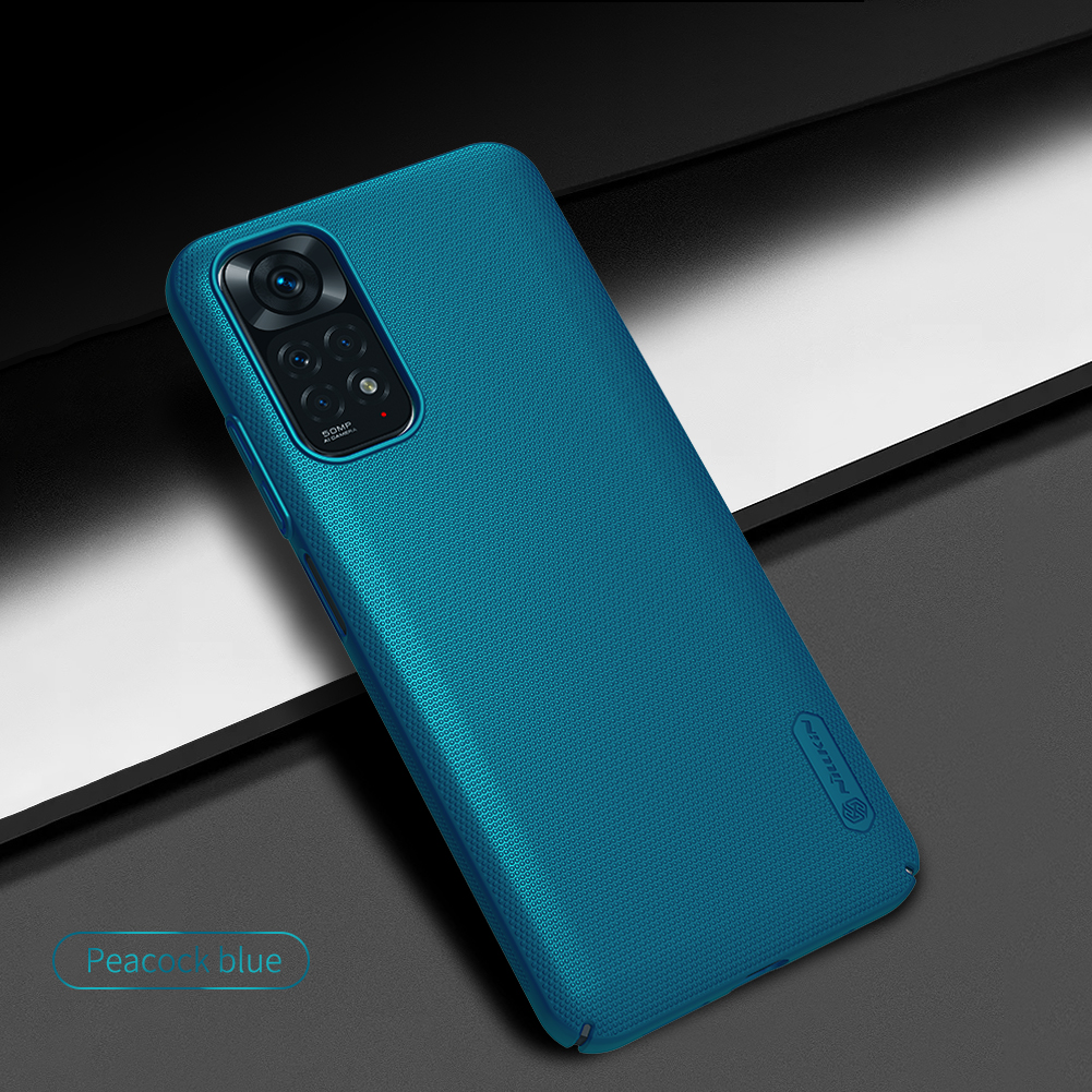 Zadný kryt Nillkin Super Frosted pre Xiaomi Redmi Note 11 2022, pávie modrá