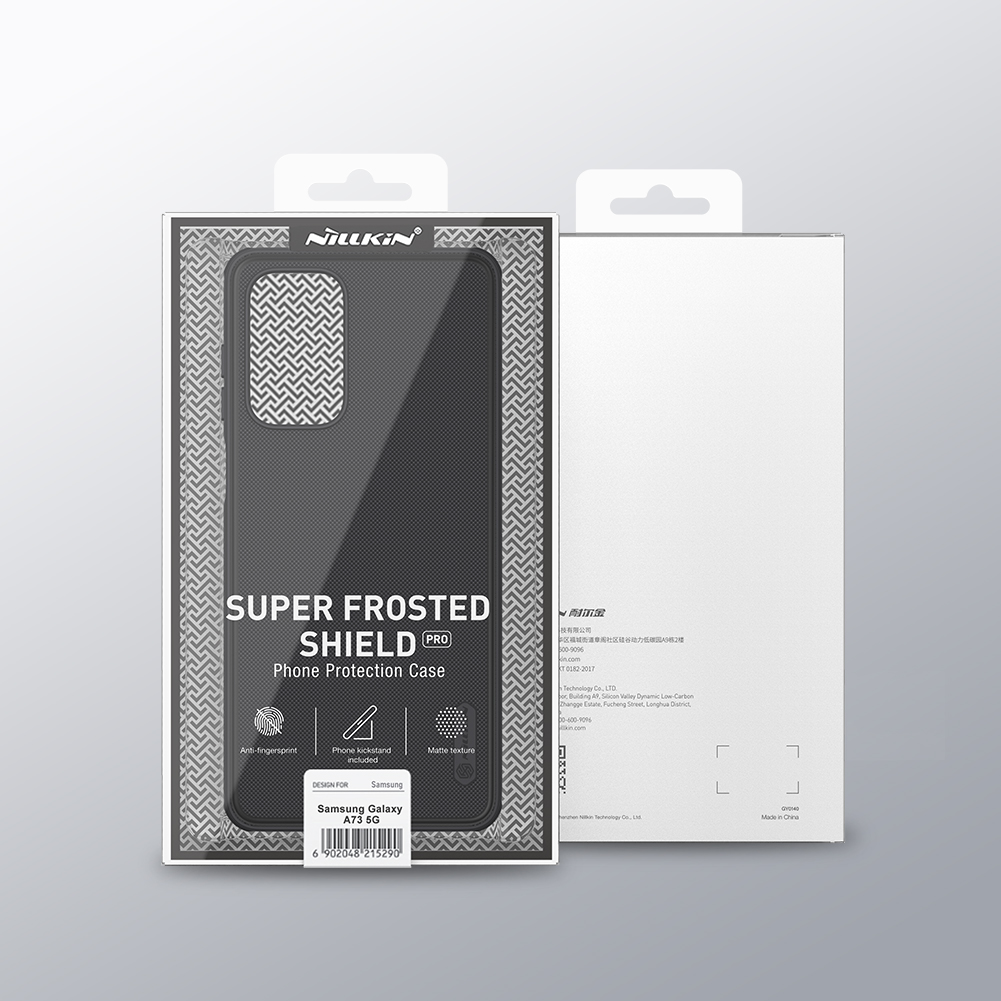 Zadný kryt Nillkin Super Frosted PRO pre Samasung Galaxy A73 5G, čierna