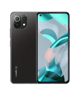 LCD + dotyk + predný kryt pre Xiaomi 11 Lite NIE 5G, blue (Service Pack)