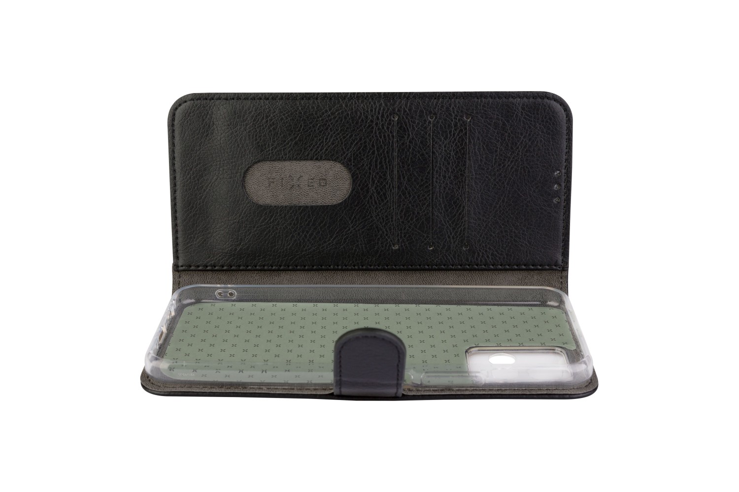 Flipové puzdro FIXED Opus pre Realme GT Neo 3, čierna