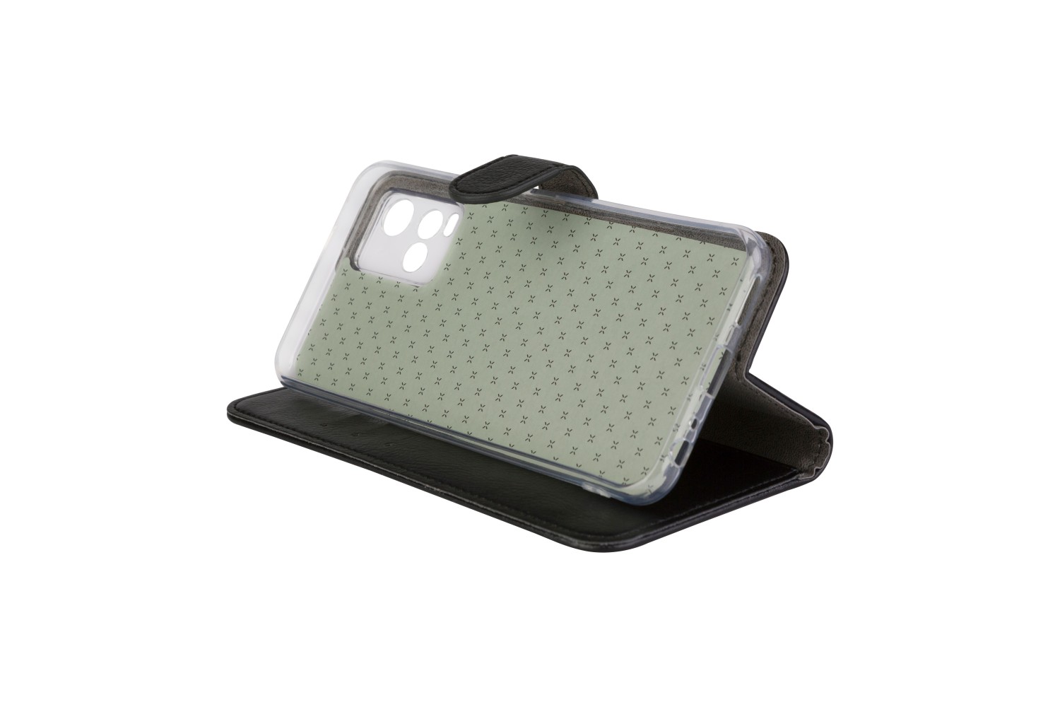 Flipové puzdro FIXED Opus pre Realme GT Neo 3, čierna