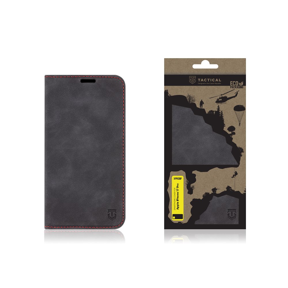 Flipové pouzdro Tactical Field Notes pro Xiaomi Redmi Note 11, černá