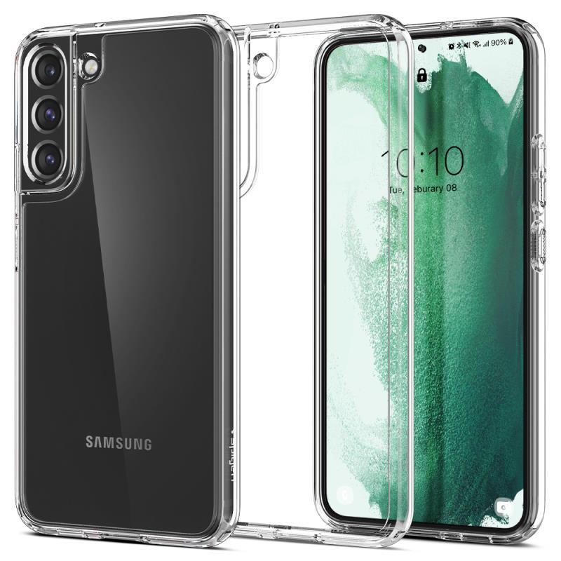 Ochranný kryt Spigen Ultra Hybrid pro Samsung Galaxy S22 ultra, transparentní
