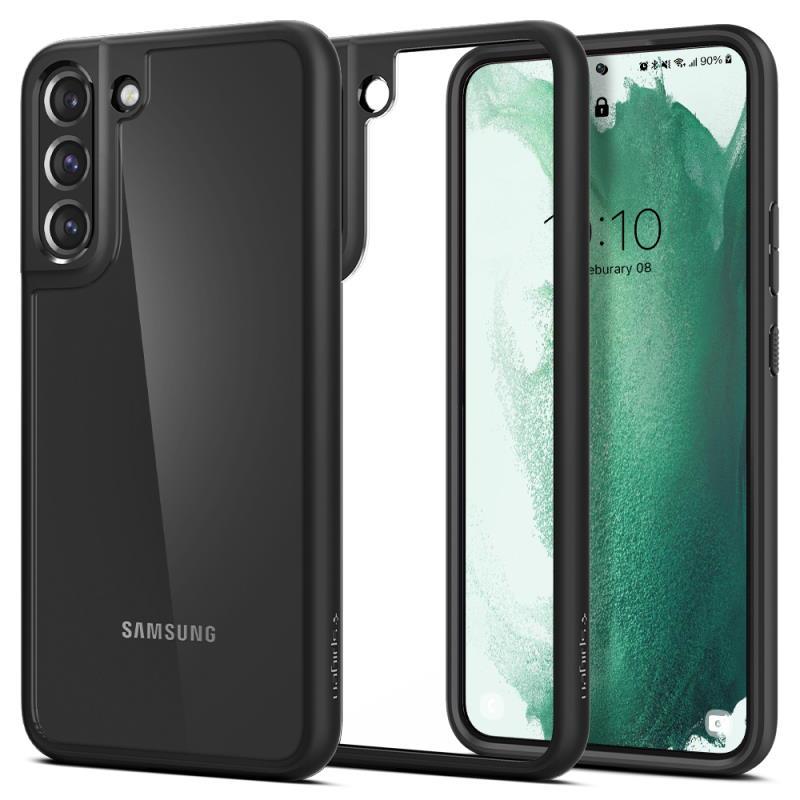 Ochranný kryt Spigen Ultra Hybrid pro Samsung Galaxy S22, černá