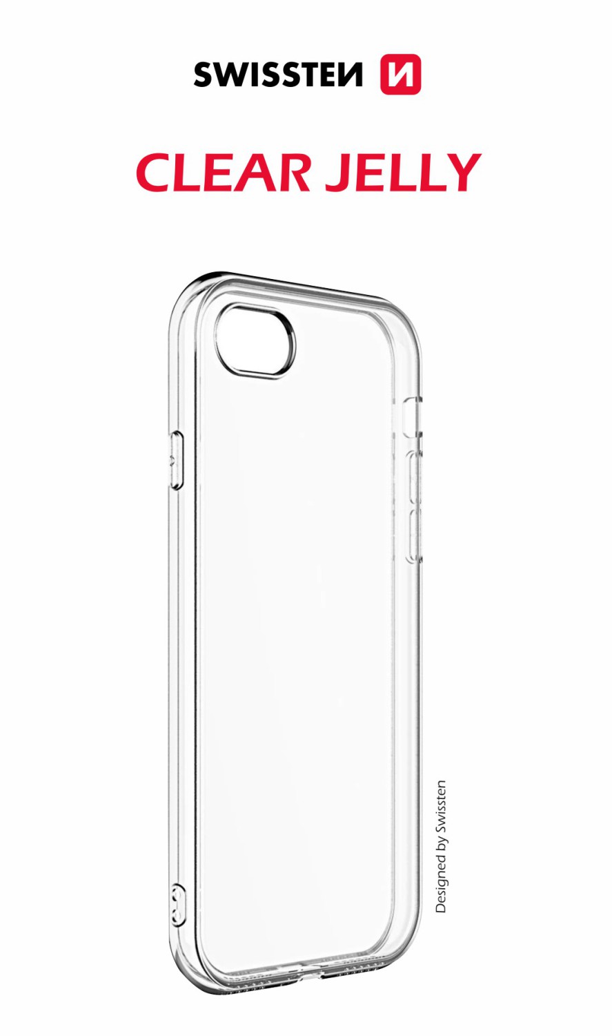 Silikonové pouzdro Swissten Clear Jelly pro Samsung Galaxy S21 FE 5G, transparentní 