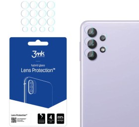 Hybridné sklo 3mk Lens ochrana kamery pre Samsung Galaxy A33 5G, 4ks