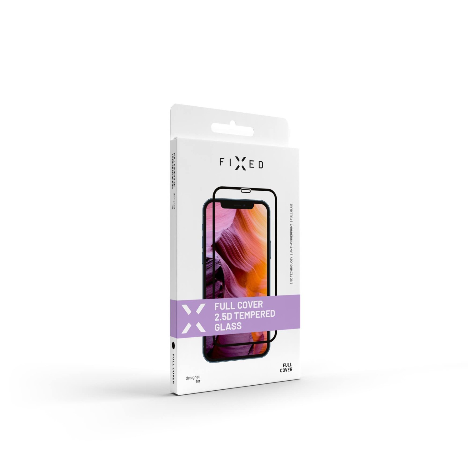 Tvrdené sklo FIXED Full-Cover pre Samsung Galaxy S22+ 5G s podporou čítačky v displeji, čierna