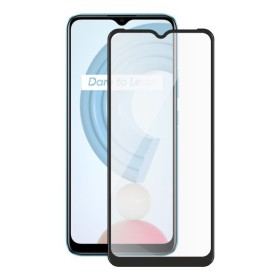 Tvrdené sklo Screenshield pre Realme C21 (full COVER), čierna