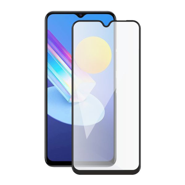 Tvrzené sklo Screenshield pro Vivo Y52 5G (full COVER), černá
