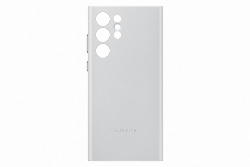 Ochranný kryt Samsung Leather Cover EF-VS908LJEGWW pro Samsung Galaxy S22 Ultra, šedá