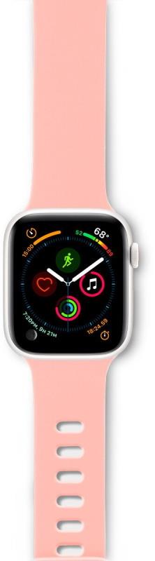 Silikonový řemínek Epico pro Apple Watch 42/44mm, růžová
