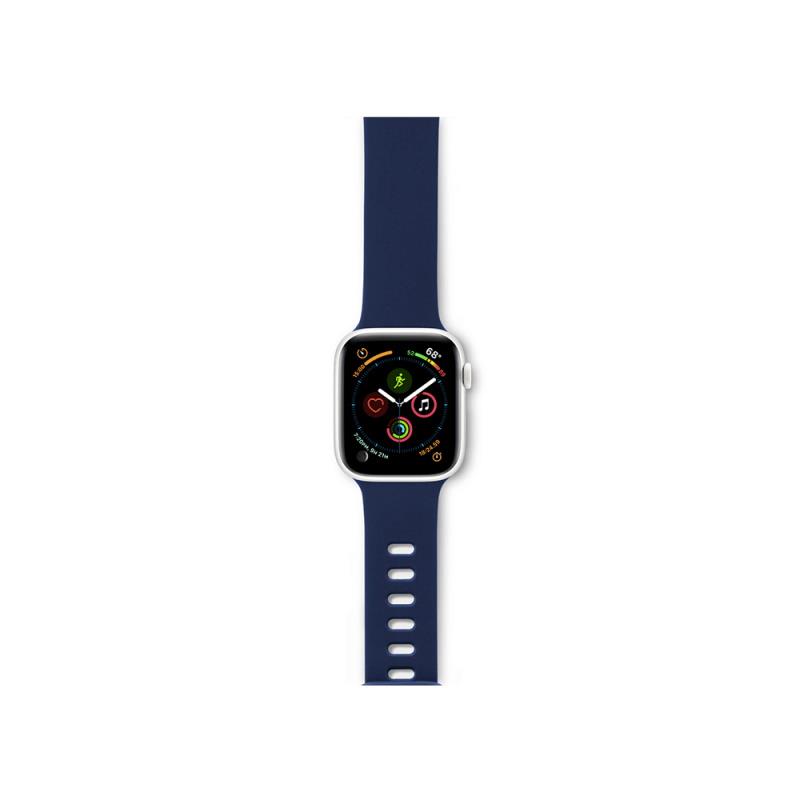 Silikonový řemínek Epico pro Apple Watch 42/44mm, modrá