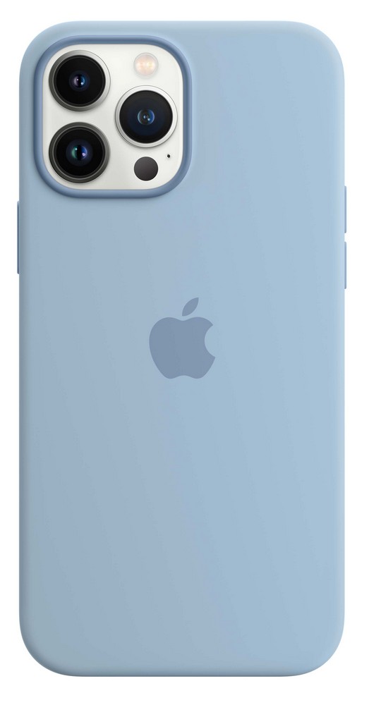 Silikonový kryt MagSafe pro Apple iPhone 13, obláčkově modrá