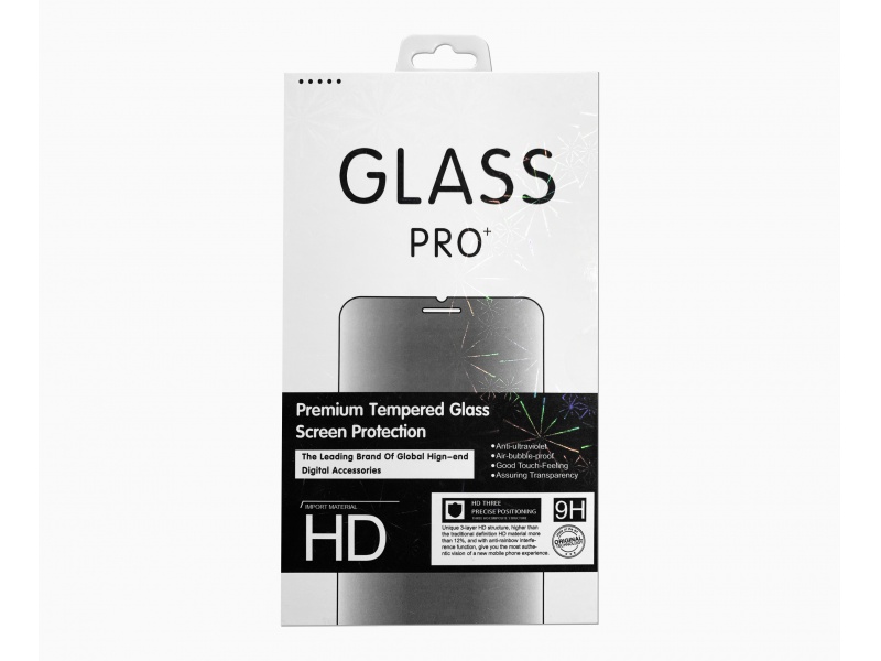 Tvrzené sklo Clear Glass PRO+ pro Apple iPhone 13/13 Pro, transparentní