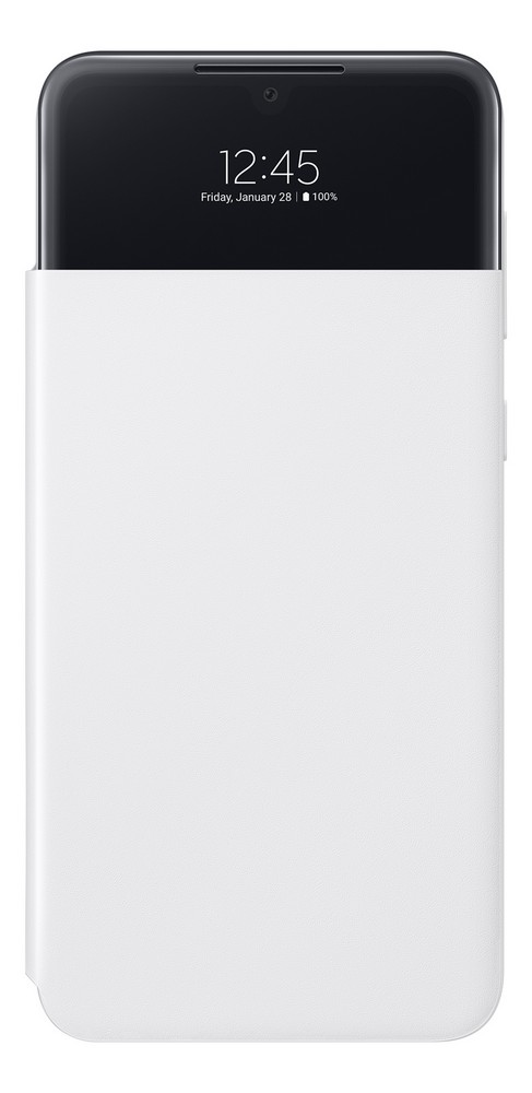 Flipové pouzdro Smart Cover S-View pro Samsung Galaxy A33 5G, bílá