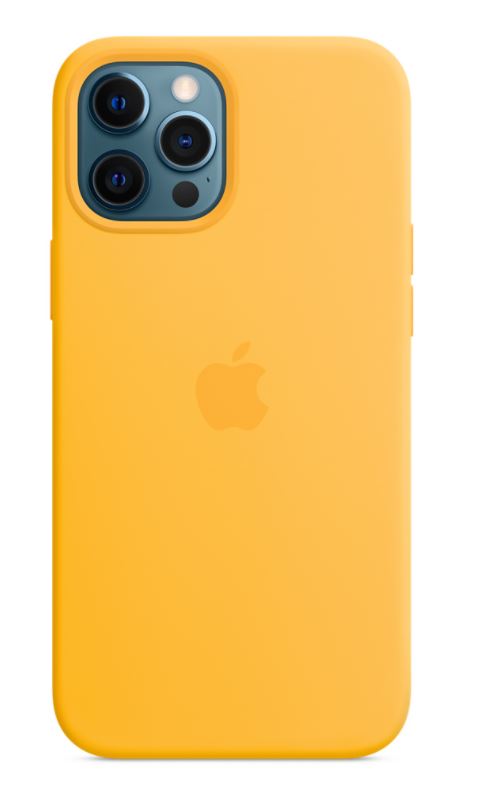 Apple silikonový kryt MagSafe Apple pro Apple iPhone 12 Pro Max, slunečnicová 