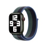 Řemínek Sport Loop pro Apple Watch 45mm, eukalyptově zelená