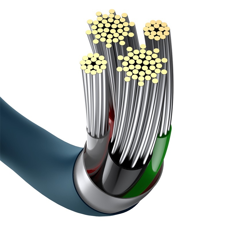 Datový kabel Baseus Superior Series Fast Charging Data Cable USB to iP 2.4A 2m, modrá