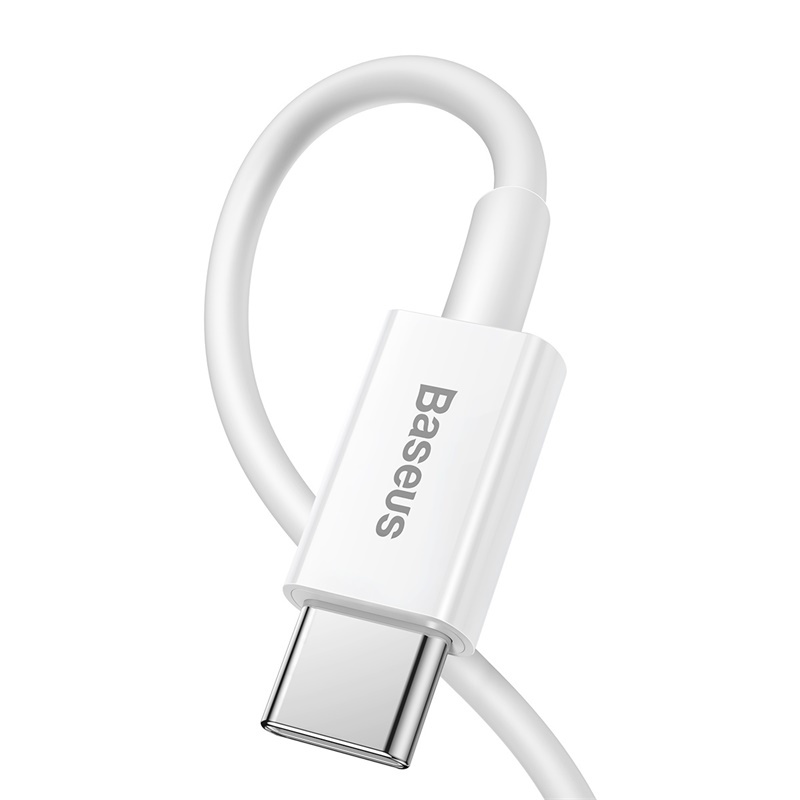 Datový kabel Baseus Superior Series Fast Charging Data Cable Type-C to iP PD 20W 1m, bílá