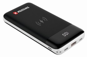 SWISSTEN All-in-One Powerbank 10000 mAh, čierna