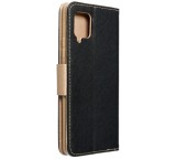 Flipové púzdro Fancy pre Xiaomi Redmi Note 11/Note 11S, čierna - zlatá