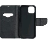 Flipové púzdro Fancy pre Xiaomi Redmi Note 11/Note 11S, čierna - zlatá