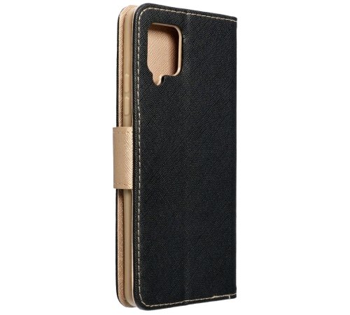 Flipové púzdro Fancy pre Xiaomi Redmi Note 11/Note 11S, čierna - zlatá