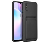 Ochranný kryt Forcell CARD pre Xiaomi Redmi 9A/Redmi 9AT, čierna