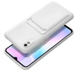 Ochranný kryt Forcell CARD pre Xiaomi Redmi 9A/Redmi 9AT, biela