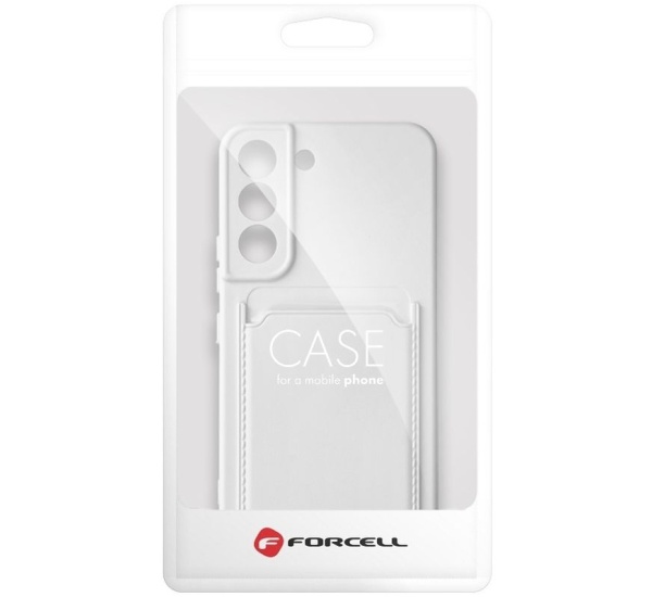 Ochranný kryt Forcell CARD pre Xiaomi Redmi 9A/Redmi 9AT, biela