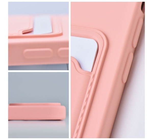 Ochranný kryt Forcell CARD pre Samsung Galaxy A52 4G/5G/A52s, ružová