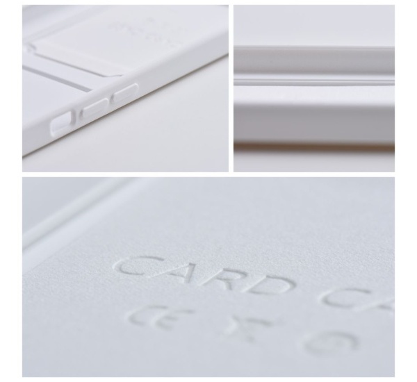 Ochranný kryt Forcell CARD pre Samsung Galaxy A52 4G/5G/A52s, biela