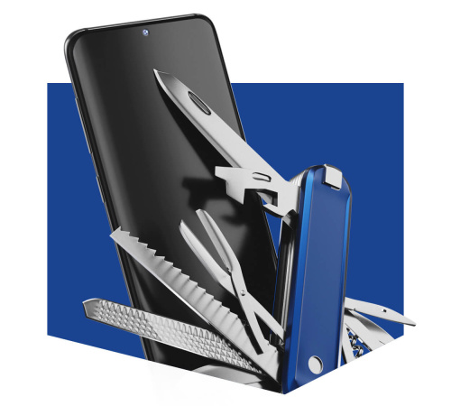 Ochranná antimikrobiálna 3mk fólia SilverProtection+ FE pre Samsung Galaxy Z Fold3 5G (vonkajšia + vnútorná)