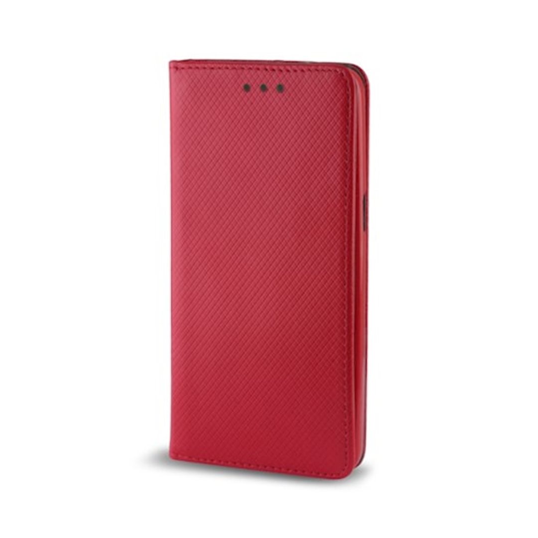 Cu-Be Smart Magnet flipové pouzdro pro Vivo Y52 5G, červená