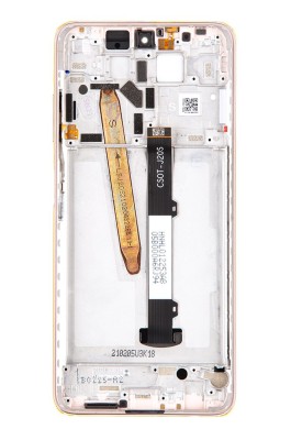 LCD + dotyk + predný kryt pre Poco X3 Pro, gold (Service Pack)