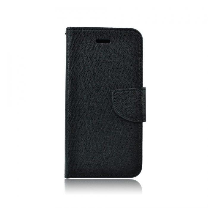 Flipové pouzdro Fancy Diary pro Samsung Galaxy S22, černá