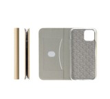 Flipové pouzdro SENSITIVE pro Xiaomi Redmi Note 11 Pro 4G / Note 11 Pro 5G, zlatá