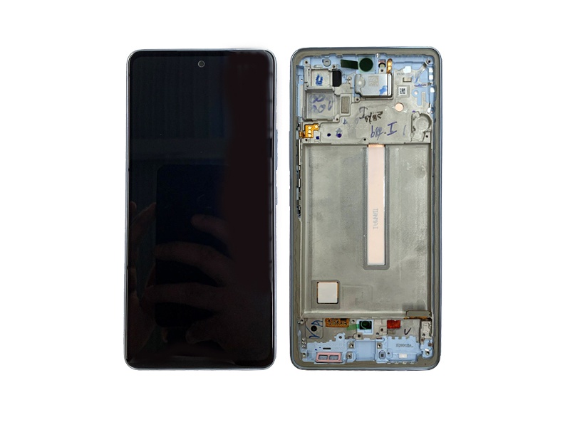 LCD + dotyk + rámček pre Samsung Galaxy A53 5G, black (Service Pack)