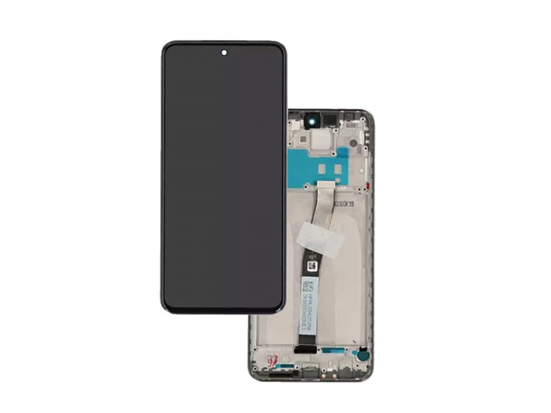 LCD + dotyk + rámček pre Xiaomi Redmi 10, tarnish (Service Pack)