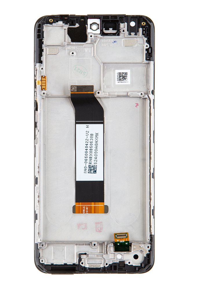 LCD + dotyk + predný kryt pre Xiaomi Redmi Note 10 5G, tarnish (Service Pack)