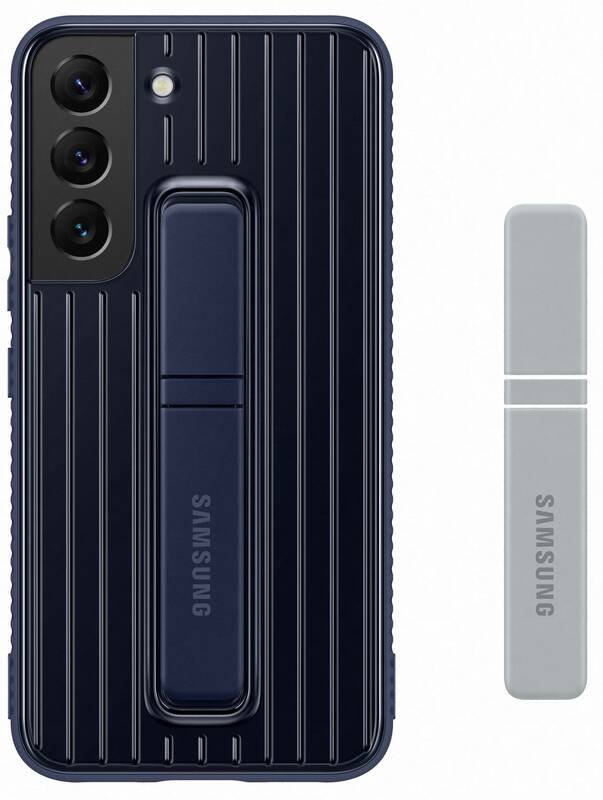 Zadní kryt se stojánkem pro Samsung Galaxy S22, EF-RS901CNE, modrá