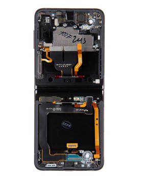 LCD + dotyková doska pre Samsung Galaxy Z Flip 3 5G, čierna No Camera ( Service Pack )