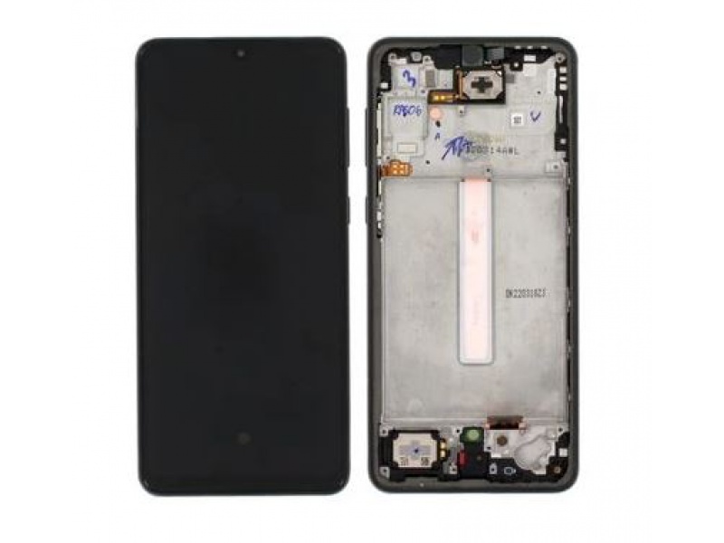 LCD + Touch + Frame for Samsung Galaxy A33 5G A336 Black (Service Pack)