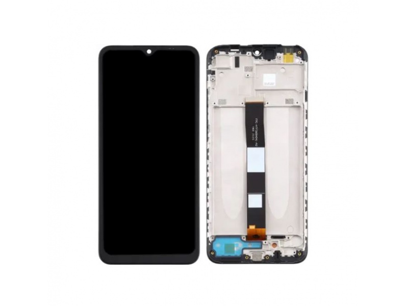 LCD + Touch + Frame for Xiaomi Redmi 9AT Black (Service Pack)