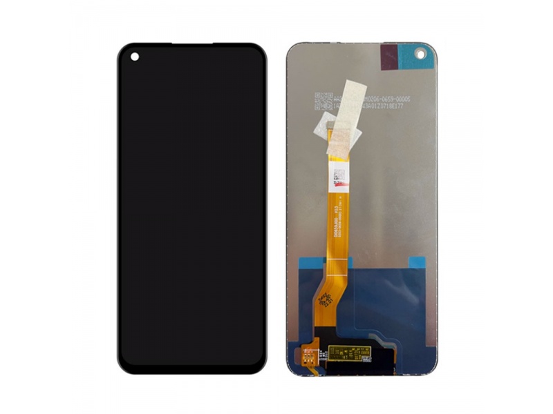 LCD + Touch for Realme 8i RMX3151 Black (Refurbished)