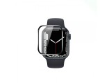 Sklo COTEetCI 4D Black-Rim Full Glue Glass pro Apple Watch 7 - 45mm