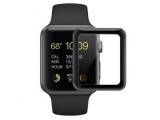 Sklo COTEetCI 4D Black-Rim Full Glue Glass pro Apple Watch 38mm