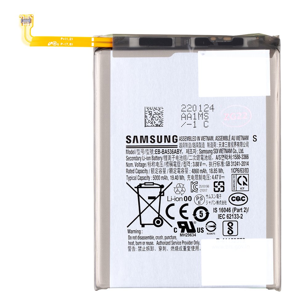 Baterie Samsung EB-BA536ABY Li-Ion 5000mAh (Service pack)