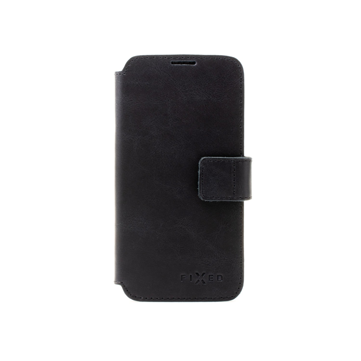 Kožené pouzdro typu kniha FIXED ProFit pro Samsung Galaxy A33 5G, černá